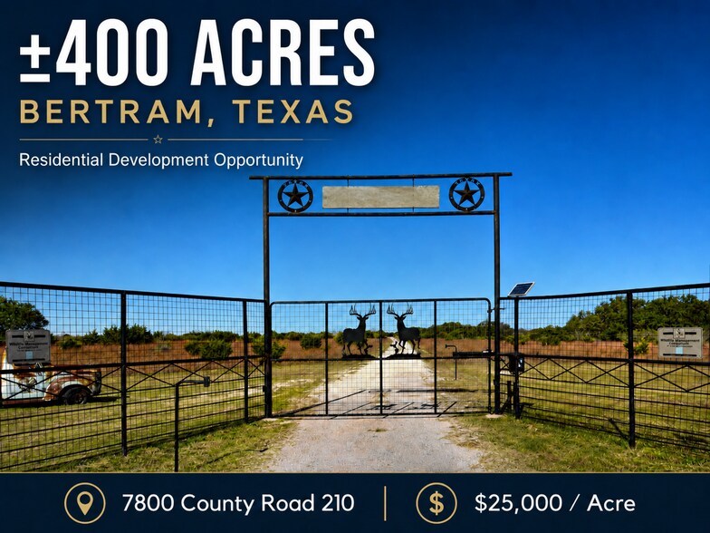 7800 County Road 210, Bertram, TX à vendre - Aérien – Image 1 sur 5