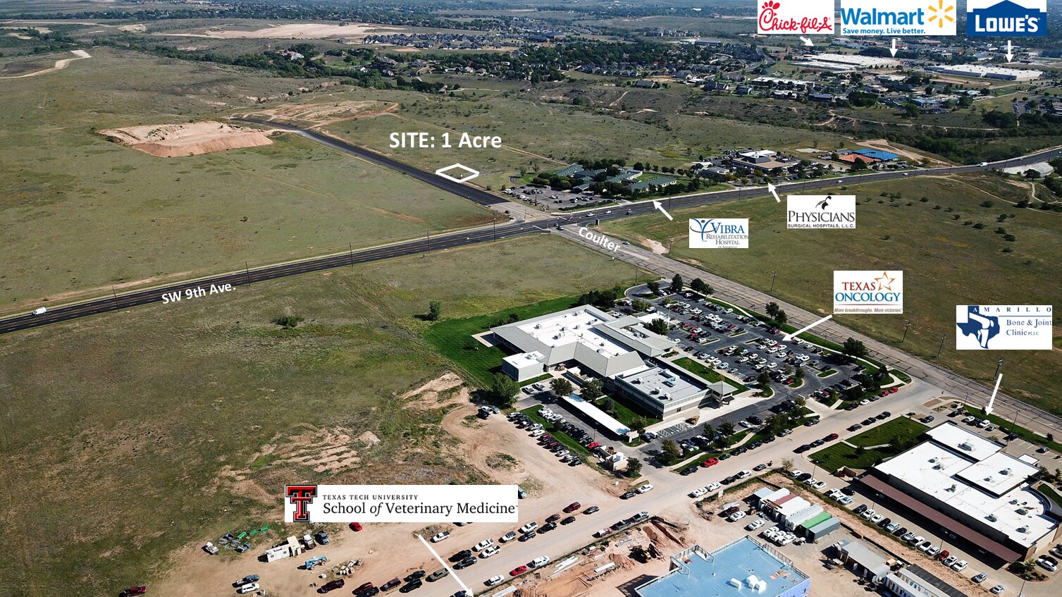 801 S Coulter St, Amarillo, TX à vendre Photo de l’immeuble– Image 1 sur 3