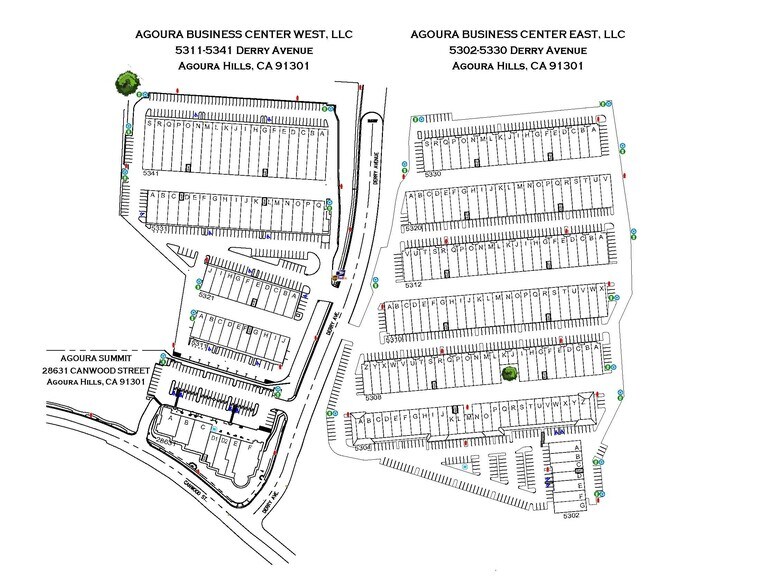 5304 Derry Ave, Agoura Hills, CA à louer - Plan de site – Image 2 sur 13
