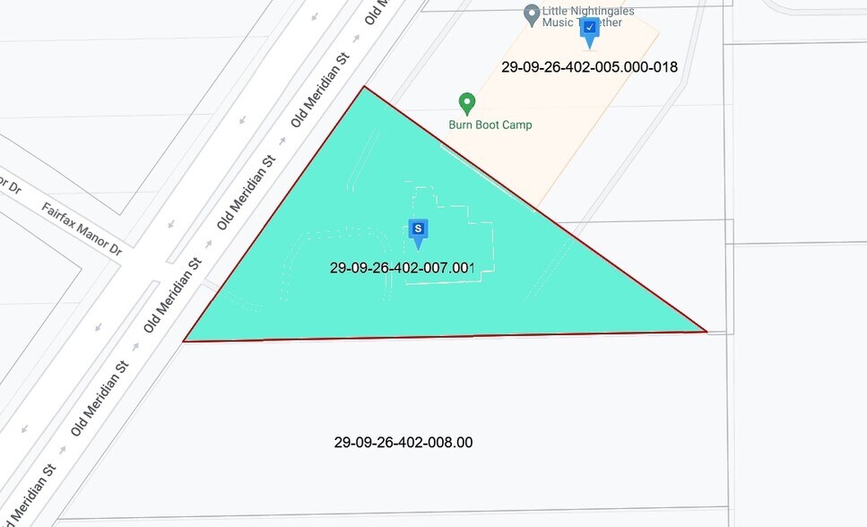 12955 Old Meridian St, Carmel, IN à louer - Plan cadastral – Image 3 sur 3