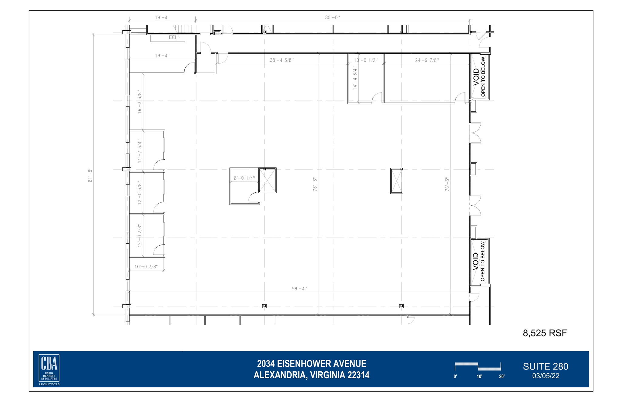 2034 Eisenhower Ave, Alexandria, VA à louer Plan d’étage– Image 1 sur 1