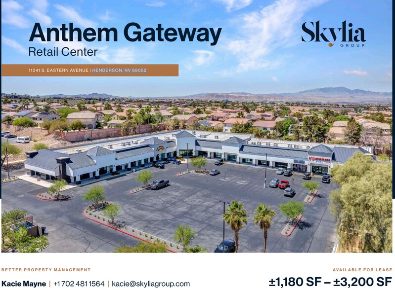 11041 S Eastern Ave, Henderson, NV à louer - Photo de l’immeuble – Image 1 sur 4