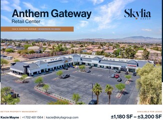 Plus de détails pour 11041 S Eastern Ave, Henderson, NV - Bureau/Local commercial à louer
