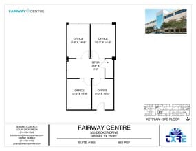 300 Decker Dr, Irving, TX à louer Plan d’étage– Image 1 sur 2