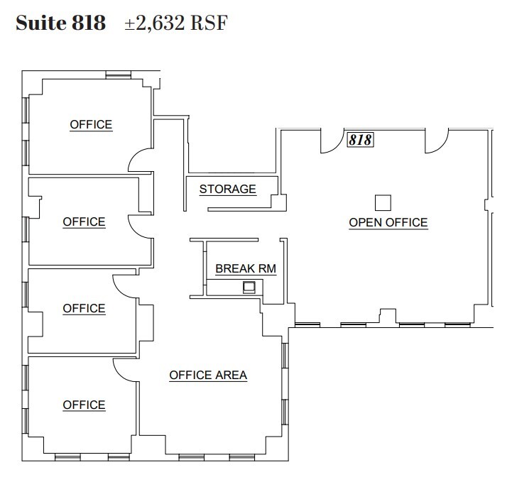 1624 Franklin St, Oakland, CA à louer Plan d’étage– Image 1 sur 1