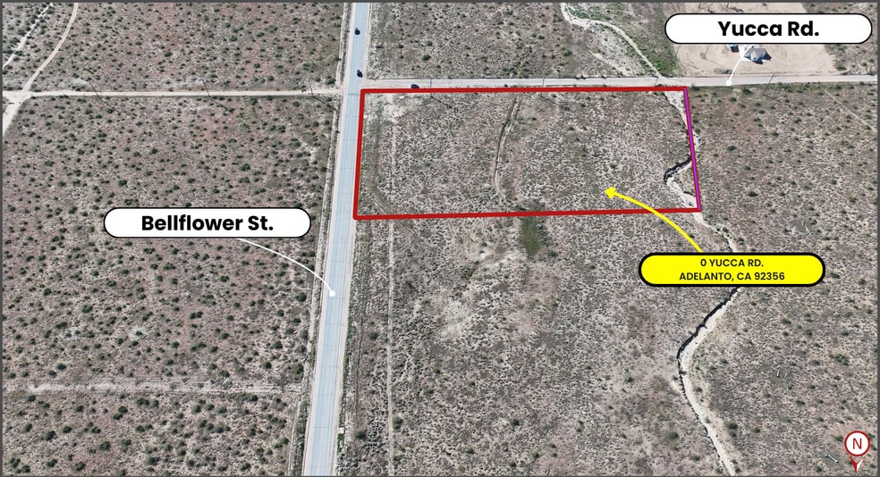0 Yucca Rd., Adelanto, CA à vendre - Photo de l’immeuble – Image 2 sur 3