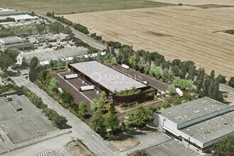 Compans, SEM - Vue aérienne vue de carte