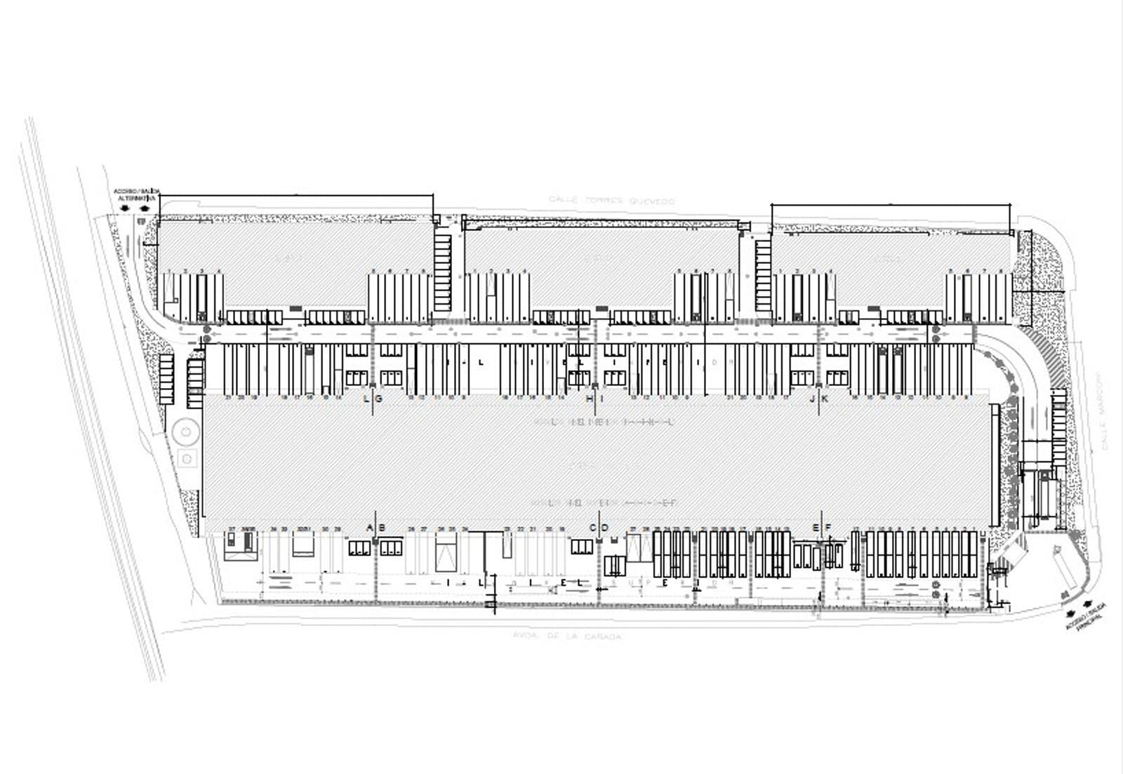 Industriel/Logistique dans Coslada, Madrid à louer Plan d’étage type– Image 1 sur 2