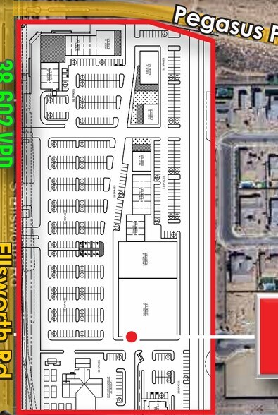 NEC Empire Blvd & Ellsworth Rd, Queen Creek, AZ à louer - Plan de site – Image 2 sur 2