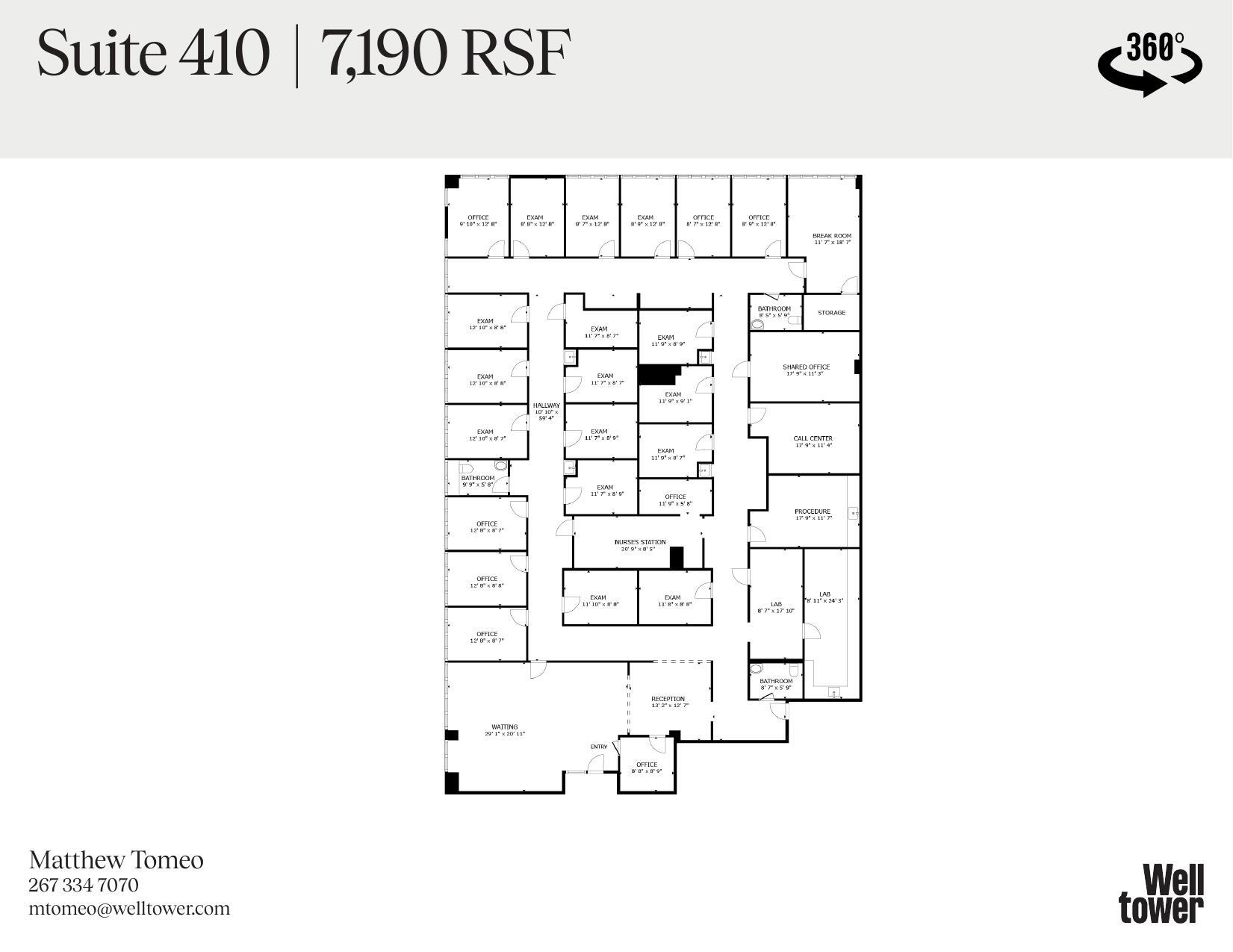 10710 Charter Dr, Columbia, MD à louer Plan d’étage– Image 1 sur 1