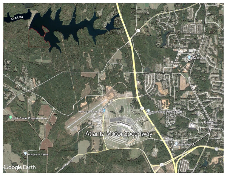 Upper Woolsey, Hampton, GA à vendre - Aérien – Image 2 sur 4