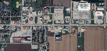 1325 E Jackson St, Macomb, IL - VUE AÉRIENNE  vue de carte