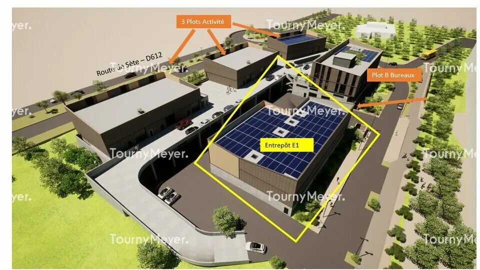 Local d'activités dans Villeneuve-lès-Maguelone à vendre - Photo de l’immeuble – Image 3 sur 5