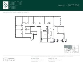 9140 Arrowpoint Blvd, Charlotte, NC à louer Plan de site– Image 1 sur 2
