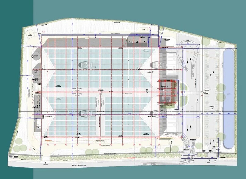 Industriel/Logistique dans Segré-en-Anjou Bleu à vendre - Plan de site – Image 3 sur 3
