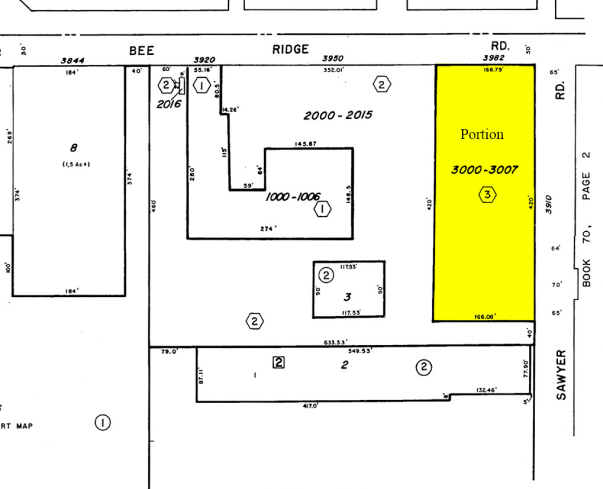 3982 Bee Ridge Rd, Sarasota, FL à vendre - Plan cadastral – Image 2 sur 21