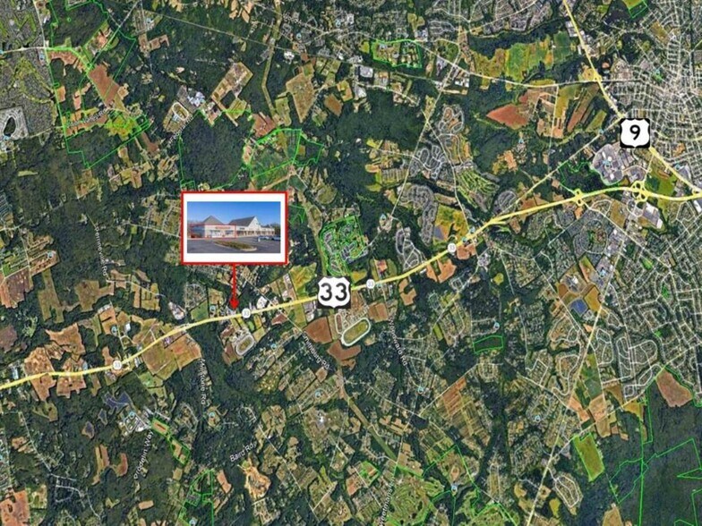 514 State Route 33 W, Manalapan Township, NJ à louer - Aérien – Image 2 sur 3