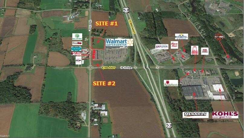 2501 West Ave, Rice Lake, WI à vendre - Aérien – Image 3 sur 4
