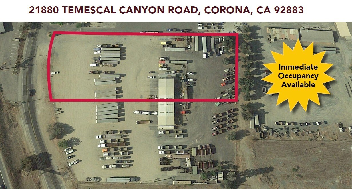 21880 Temescal Canyon Rd, Corona, CA à louer Photo de l’immeuble– Image 1 sur 4