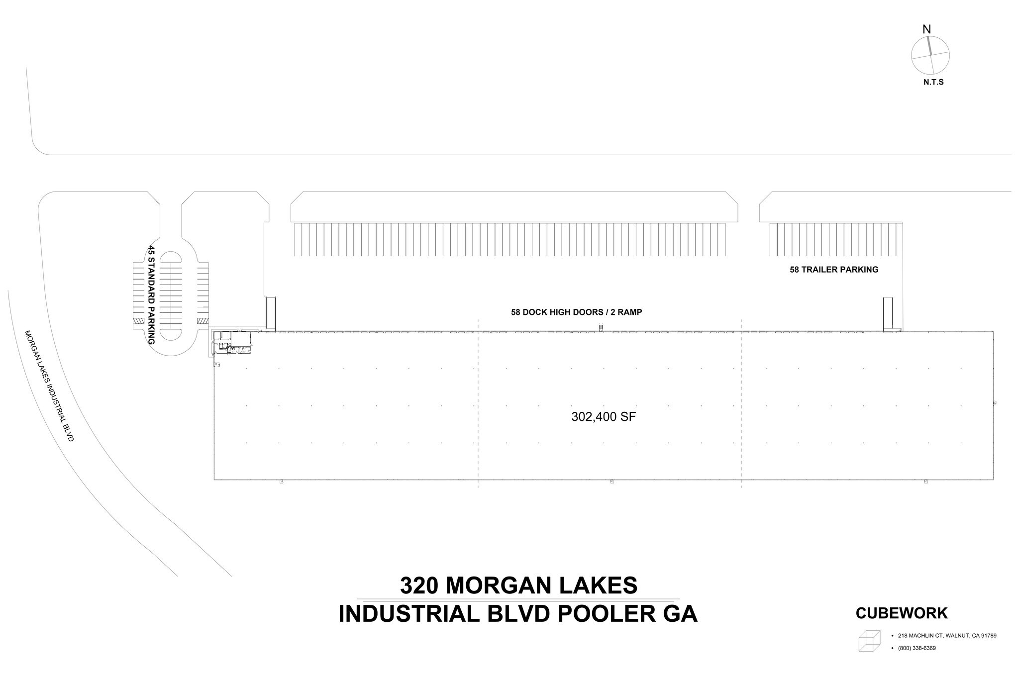 320 Morgan Lakes Blvd, Pooler, GA à louer Plan de site– Image 1 sur 16