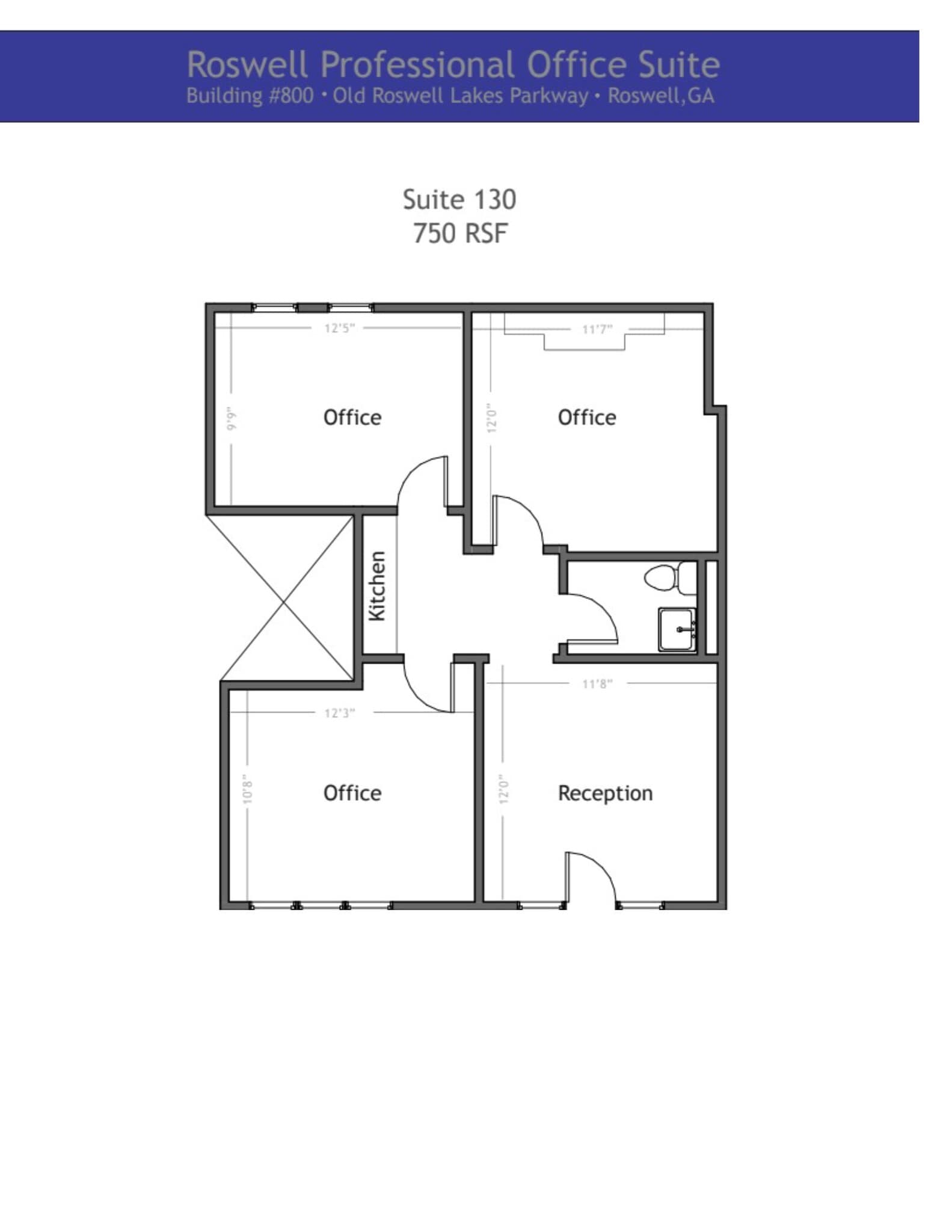 700 Old Roswell Lakes Pky, Roswell, GA à louer Plan de site– Image 1 sur 1