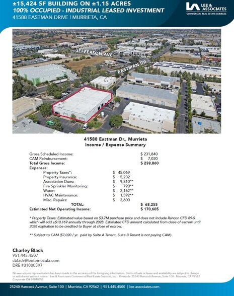 41588 Eastman Dr, Murrieta, CA à vendre - Photo de l’immeuble – Image 2 sur 7