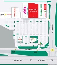 3226-3234 S Clack St, Abilene, TX à louer Plan de site– Image 1 sur 1