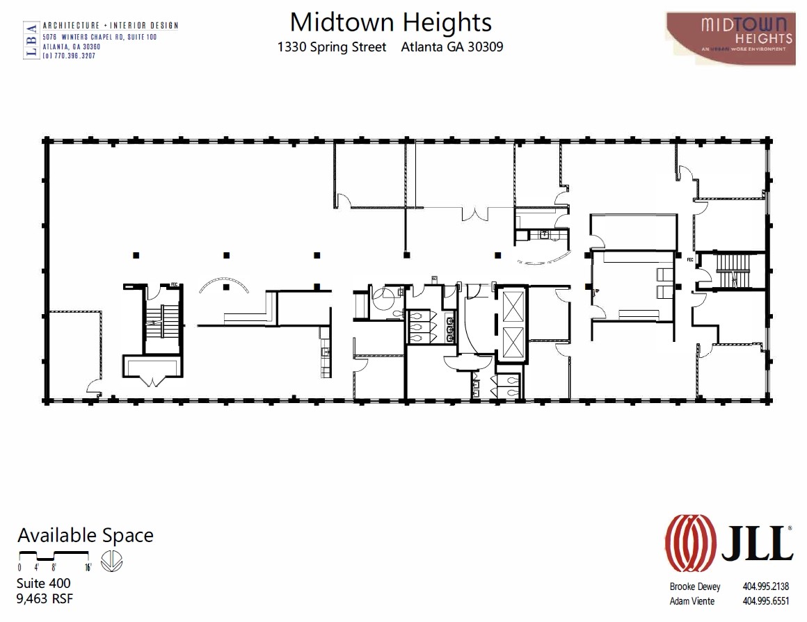 1330 Spring St NW, Atlanta, GA à louer Plan d’étage– Image 1 sur 1