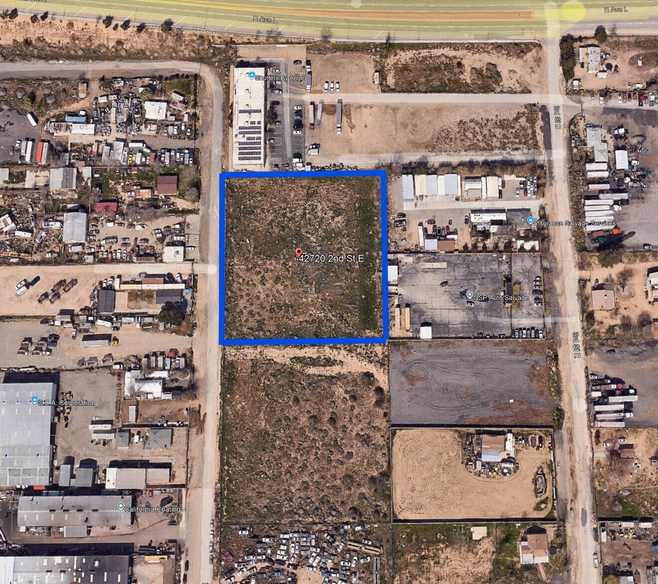 42720 2nd E st, Lancaster, CA à vendre Aérien– Image 1 sur 2