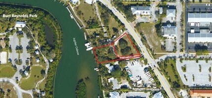 18011 N Highway A1A, Jupiter, FL - Vue aérienne vue de carte