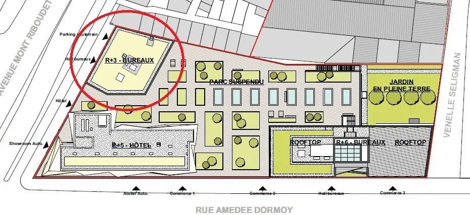 Bureau dans Rouen à vendre - Photo de l’immeuble – Image 2 sur 8