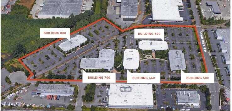 800 SW 39th St, Renton, WA à vendre - Aérien – Image 3 sur 5