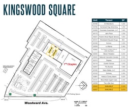 43141-43315 Woodward Ave, Bloomfield Hills, MI à louer Plan d’étage– Image 1 sur 1