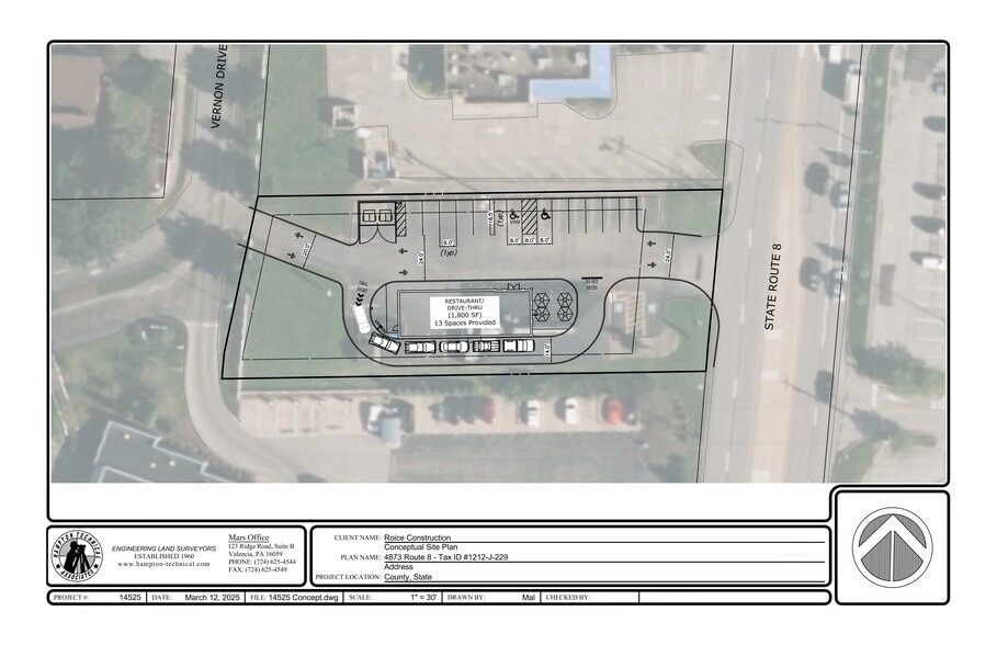 4873 William Flynn Hwy, Allison Park, PA à louer - Plan de site – Image 3 sur 4