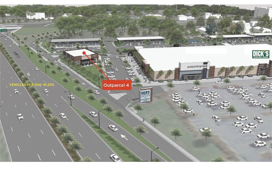 Johnnie Dodds Boulevard, Mount Pleasant, SC à louer - Photo de l’immeuble – Image 1 sur 3