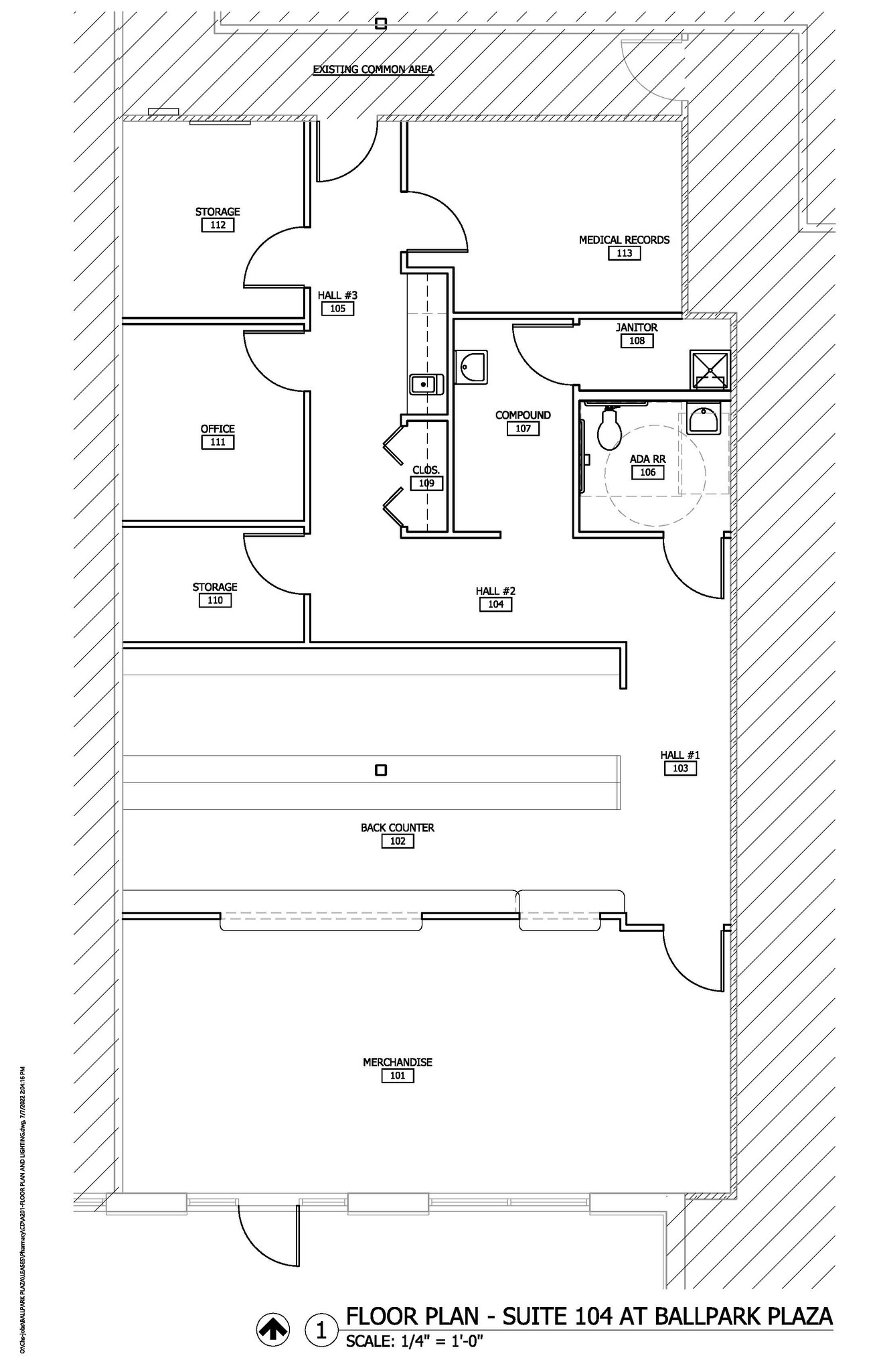 1900 Ballpark Way, Arlington, TX à louer Plan d’étage– Image 1 sur 1