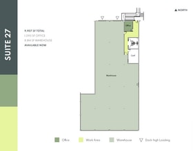 25-29 S Hanford St, Seattle, WA à louer Plan d’étage– Image 1 sur 2