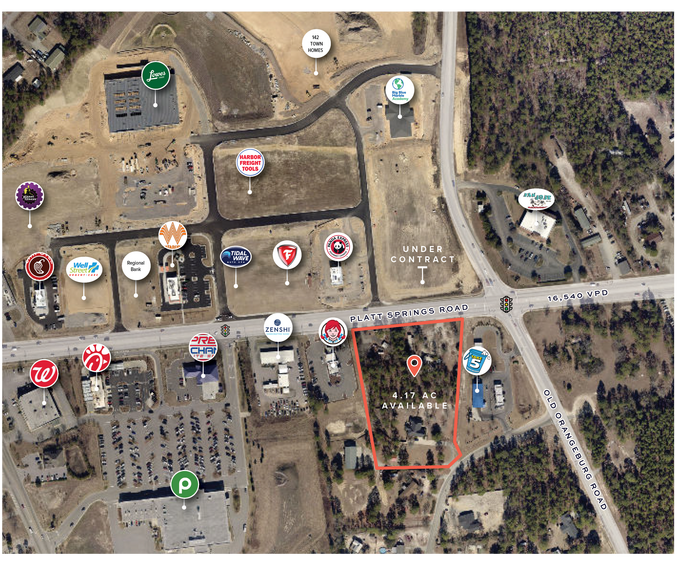 5409 Platt Springs Rd, Lexington, SC à louer - Photo de l’immeuble – Image 1 sur 2