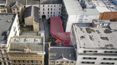 Virginia St, Glasgow, GLG - VUE AÉRIENNE  vue de carte