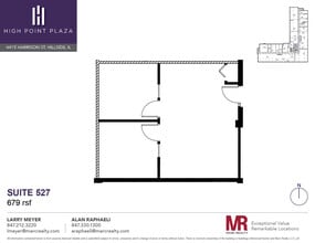4415 W Harrison St, Hillside, IL à louer Plan d’étage– Image 1 sur 1