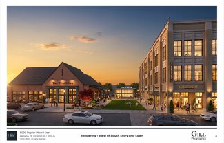 Plus de détails pour 5000 Poplar Ave, Memphis, TN - Bureau, Local commercial à louer