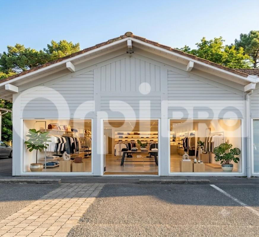 Local commercial dans Soorts Hossegor à louer Photo de l’immeuble– Image 1 sur 3