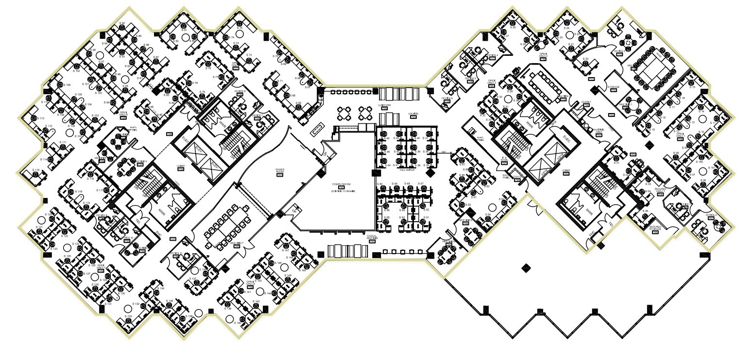 2700 Matheson Blvd E, Mississauga, ON à louer Plan d’étage– Image 1 sur 1