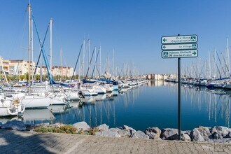 Gruissan - Vue aérienne  vue de carte