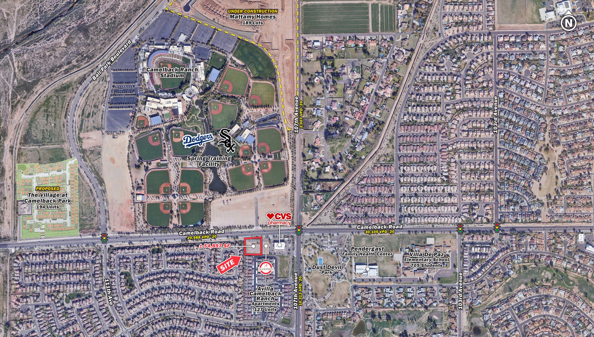 SWC Camelback Rd & 107th Ave, Phoenix, AZ à vendre Photo de l’immeuble– Image 1 sur 4