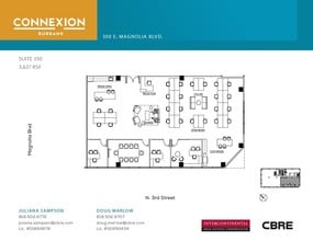 333 N Glenoaks Blvd, Burbank, CA à louer Plan d’étage– Image 1 sur 2