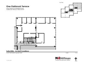 18W200 W 22nd St, Oakbrook Terrace, IL à louer Plan d’étage– Image 1 sur 6