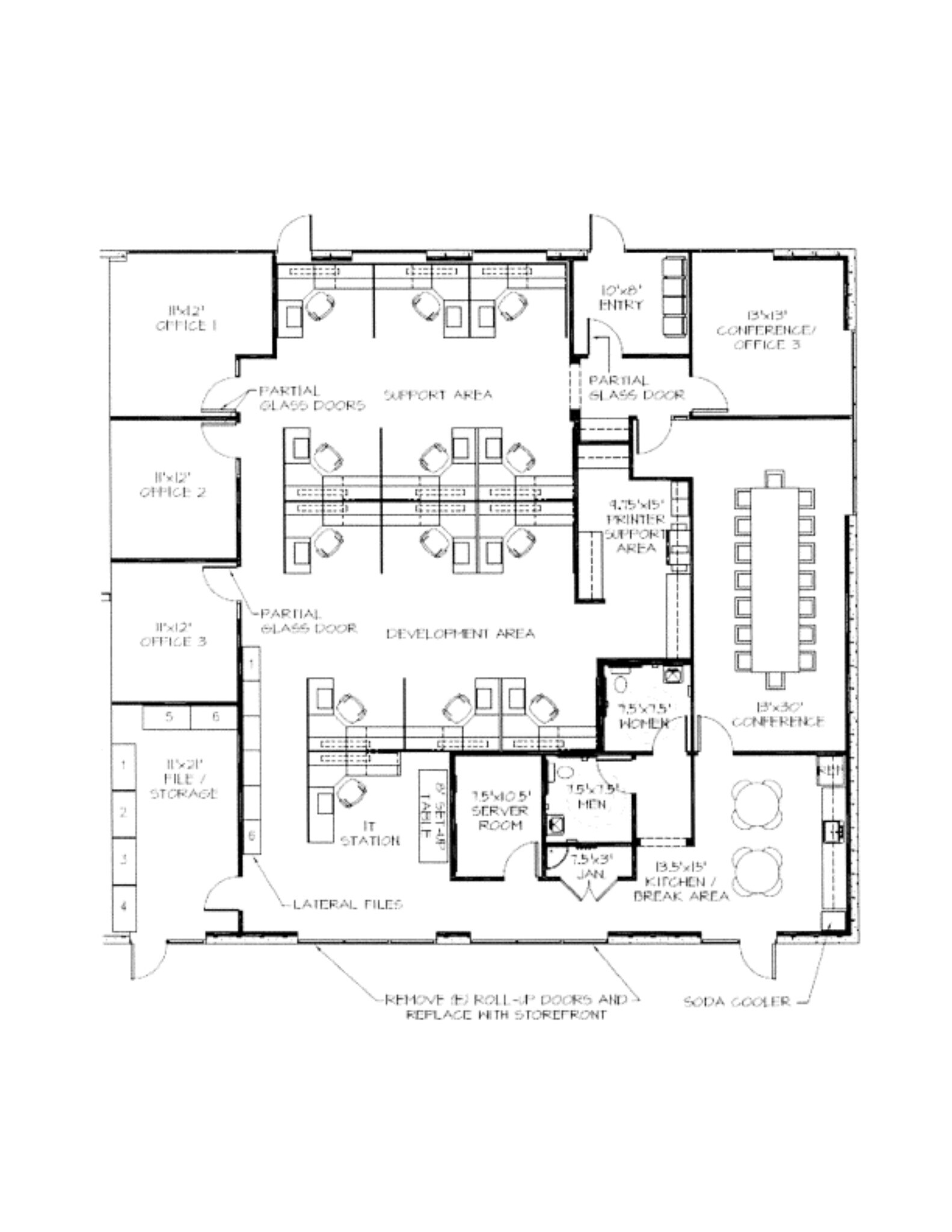 1421 Moffat Blvd, Manteca, CA à louer Plan de site– Image 1 sur 1