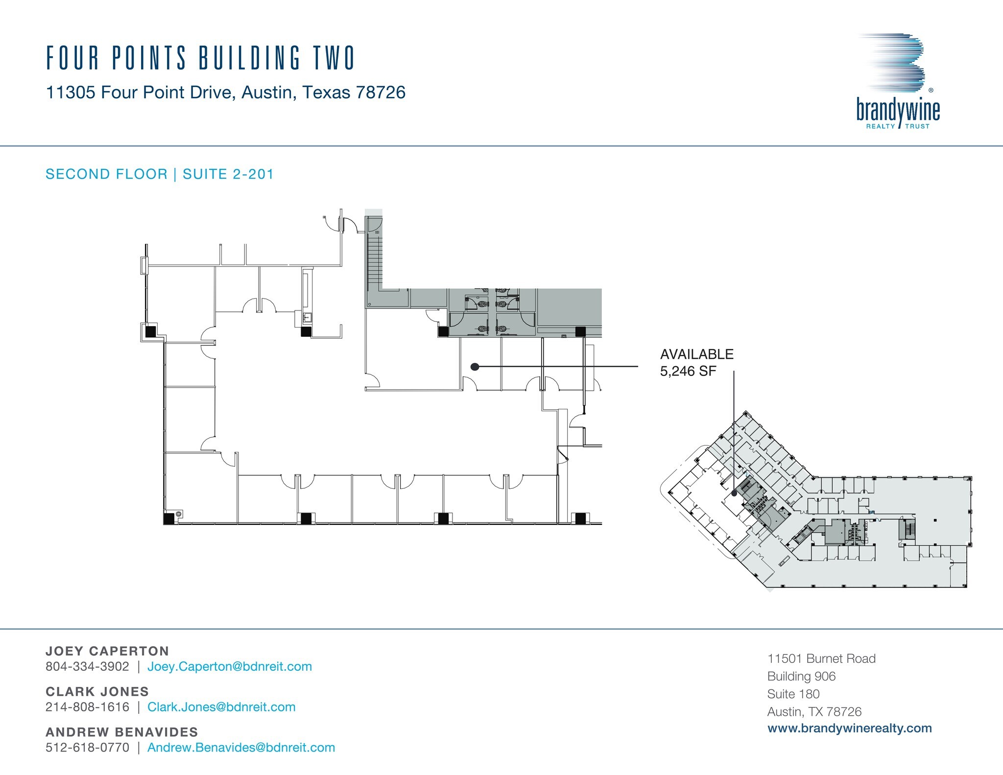 11305 Four Points Dr, Austin, TX à louer Plan de site– Image 1 sur 1