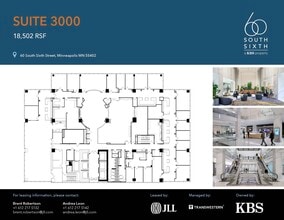 60 S 6th St, Minneapolis, MN à louer Plan d’étage– Image 1 sur 1